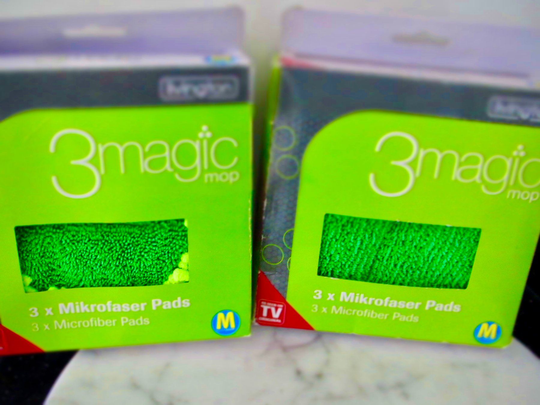 Prodotti per la cura: 2 PAQUETS 3 MAGIC MICROFIBRE PADS .3 L PRODUIT – Nuovo e nell'imballaggio originale da Murten venduto da Selliot