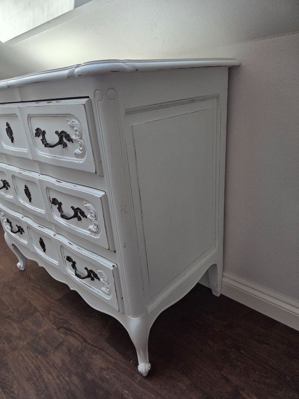 Cassettiere: Weisse Shabby chic Kommode – Usato da Lostorf venduto da Mugi_82 1