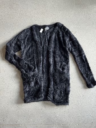 Flauschige Strickjacke, Cardigan aus Japan - 90s Style