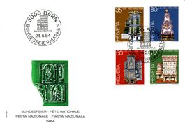 Ersttagscouvert, Ersttagsbrief, Pro Patria 1984