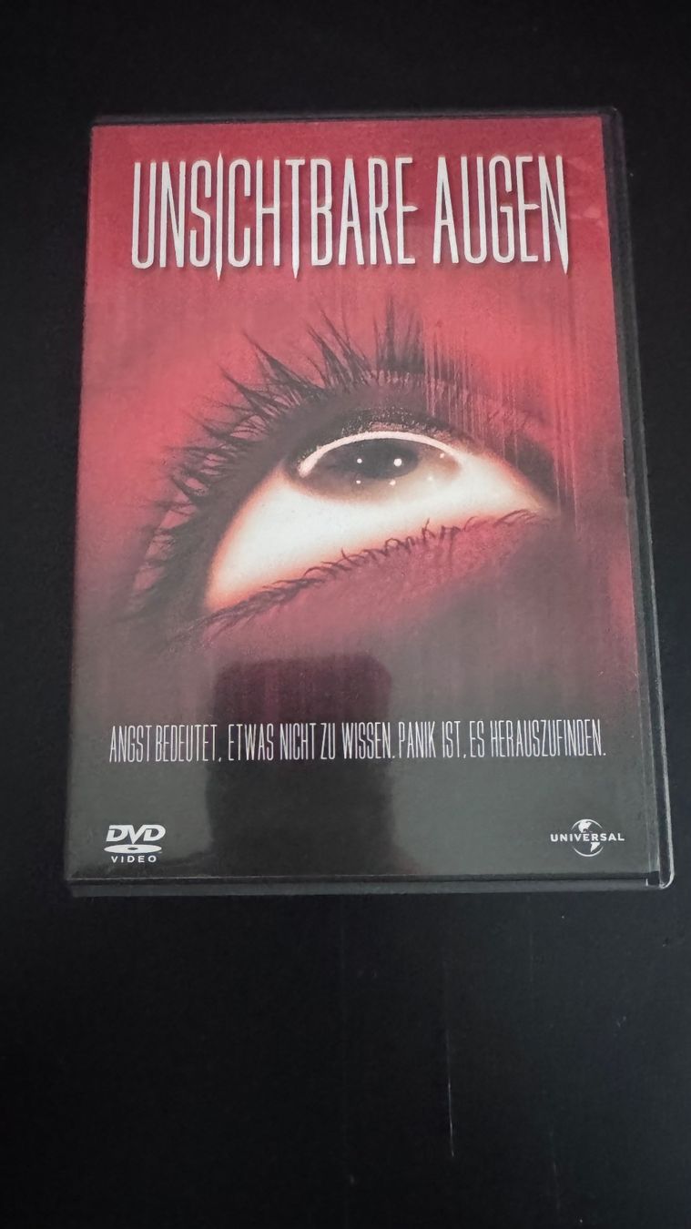 Tutti i DVDs: DVD Unsichtbare Augen – Usato da Wolfhausen venduto da ResalePoint