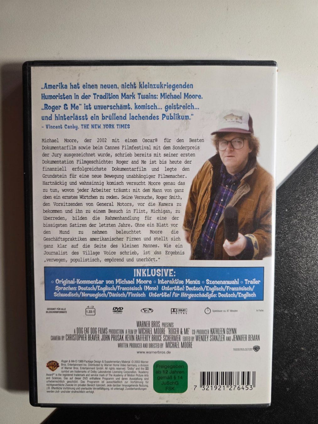 Tutti i DVDs: DVD - Roger & Me - Michael Moore – Usato da Walterswil BE venduto da Lonitti 1
