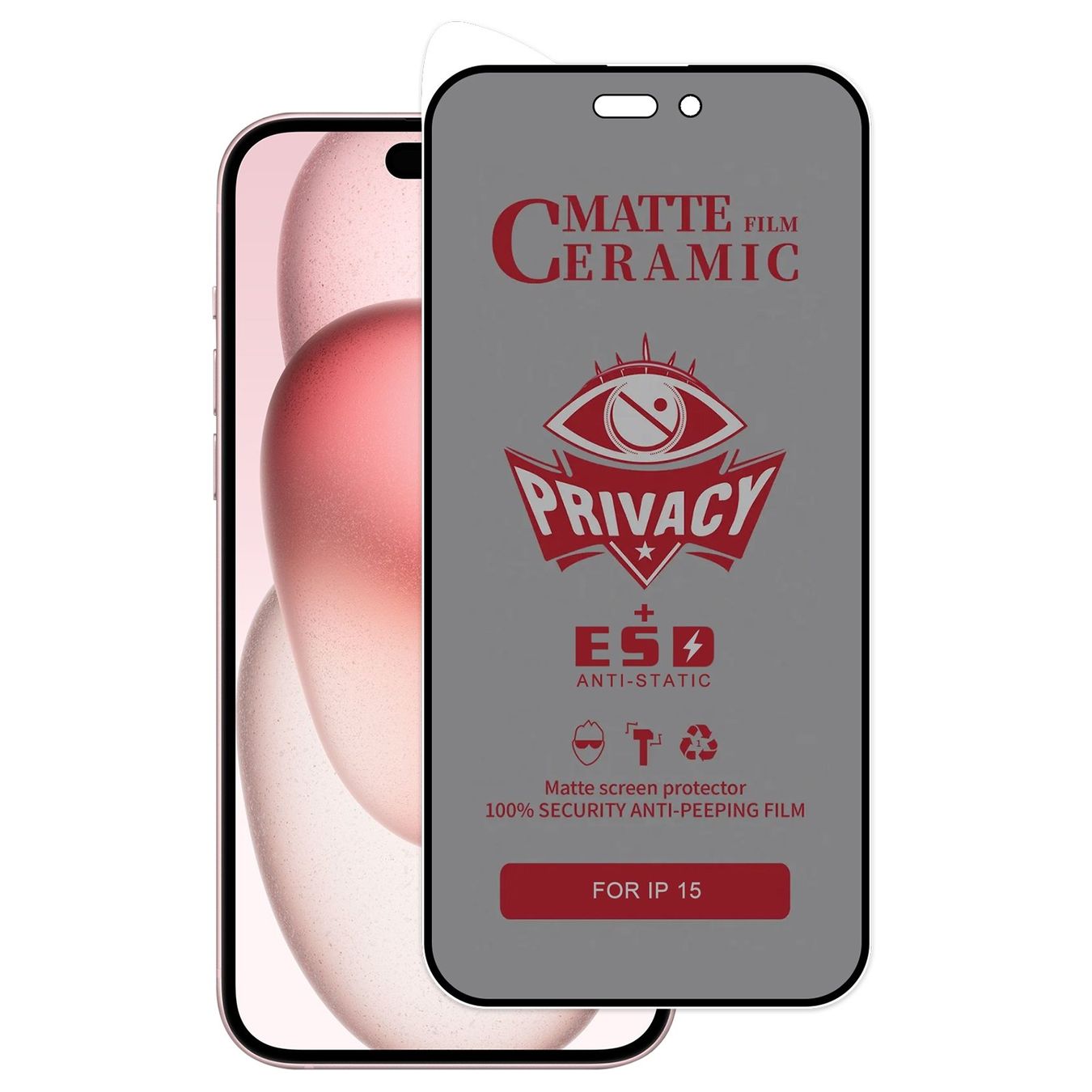 Covers & Schutzfolien: Protection d'écran Screen IPhone 15 Pro Max de confidentiali – Neu und originalverpackt aus Renens VD von Accessoryworldch