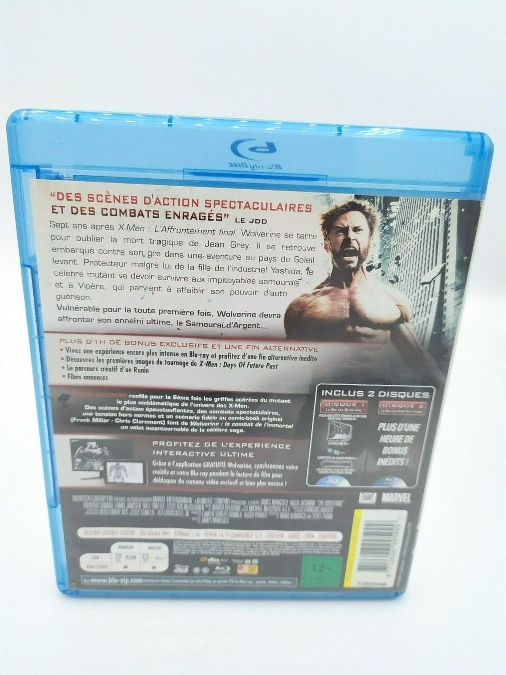 Tutti i DVDs: Blu Ray - Wolverine Le Combat de L`Immortel – Usato da Schlatt TG venduto da AndrTra 1