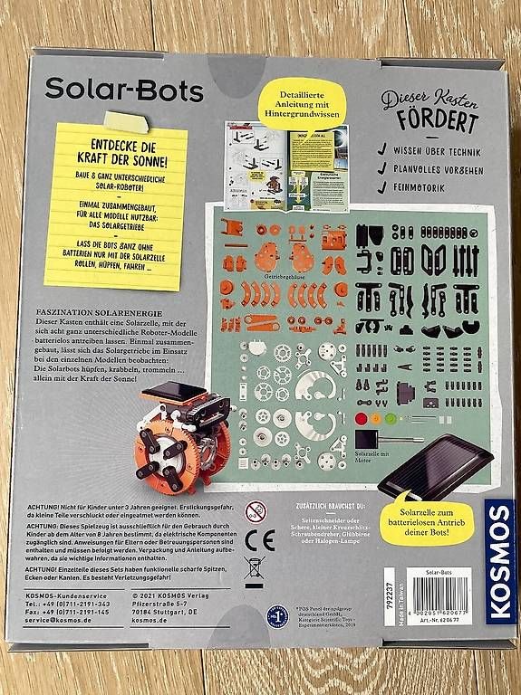 Kit di costruzioni: Kosmos Experimentierkasten Solar Bots - Ungeöffnet !! – Usato da Biel/Bienne venduto da Hamamlezi 1