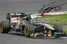Chandhok, Lotus 2011, original signiert!