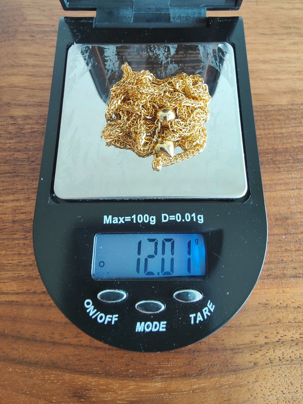 Catenine: Halskette, 18k Gold, ca. 75cm – Nuovo e nell'imballaggio originale da Rümlang venduto da 21f 4
