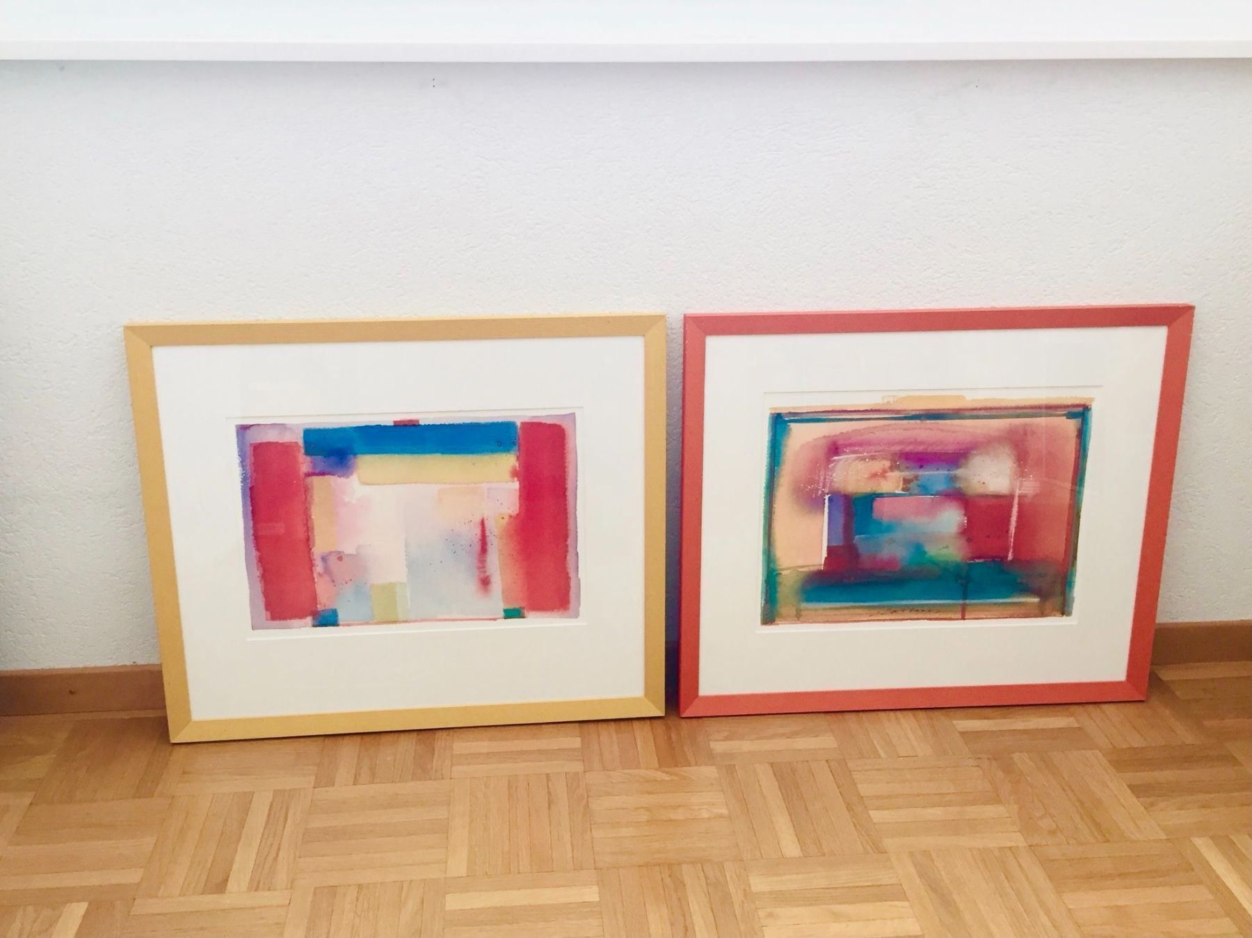 Foto & Immagini: 2 Kunstdrucke von Gary Collins / gerahmt – Usato da Bern venduto da Fraeuleinhonig