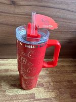 Hello Kitty Trinkbecher mit Strohhalm. Neu