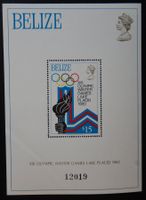 Belize Kat. Block 13 ** 1979 Kat. 18 Euro mit einem Bug