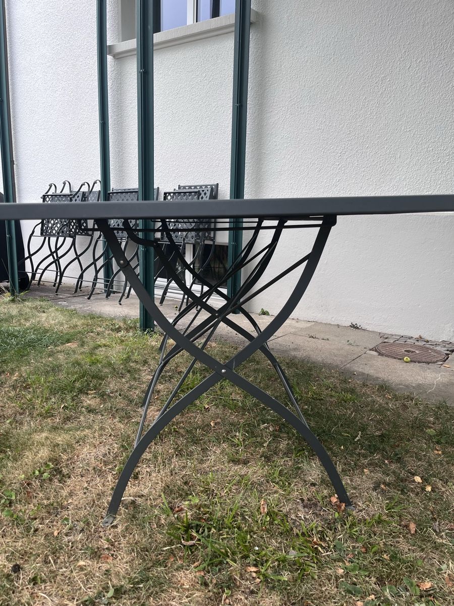 Tische: Gartentisch klappbar inkl. 6 Stühle – Gebraucht aus Wallisellen von jkellenberger 6