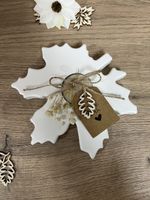 Herbstlicht Blatt handgemacht
