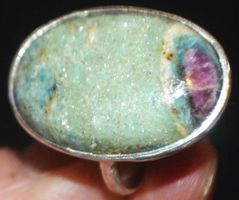 Ring L-1618 – Rubin in Fuchsit – 20,5mm Innendurchmesser