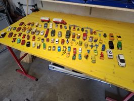 Alte Modellauto Sammlung diverse Marken Konvolut bespielt