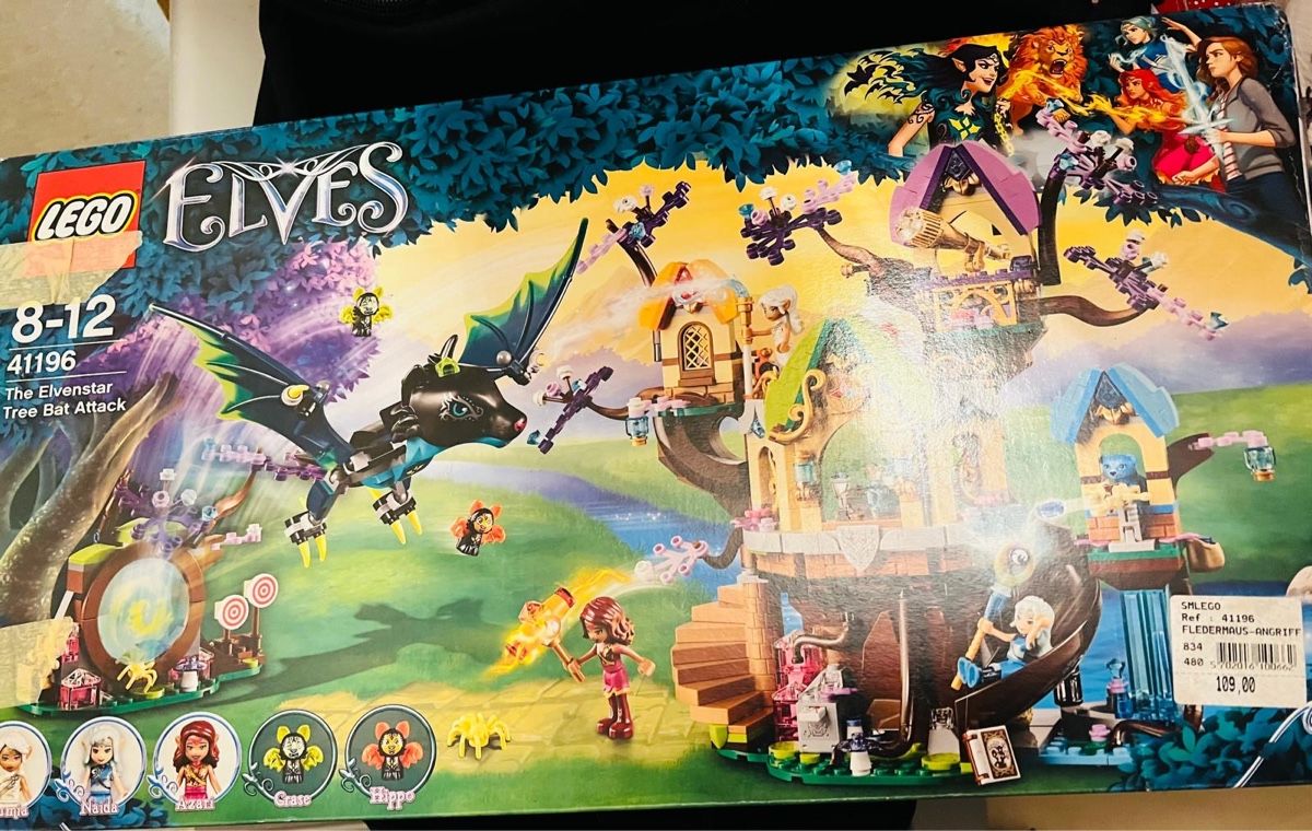 Lego Giocattoli: Lego Elves 41196 The Elvenstar Tree Bat Attack – Nuovo (secondo la descrizione) da Winterthur venduto da mag_l8h5