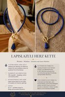 Lapislazuli Kette 45cm