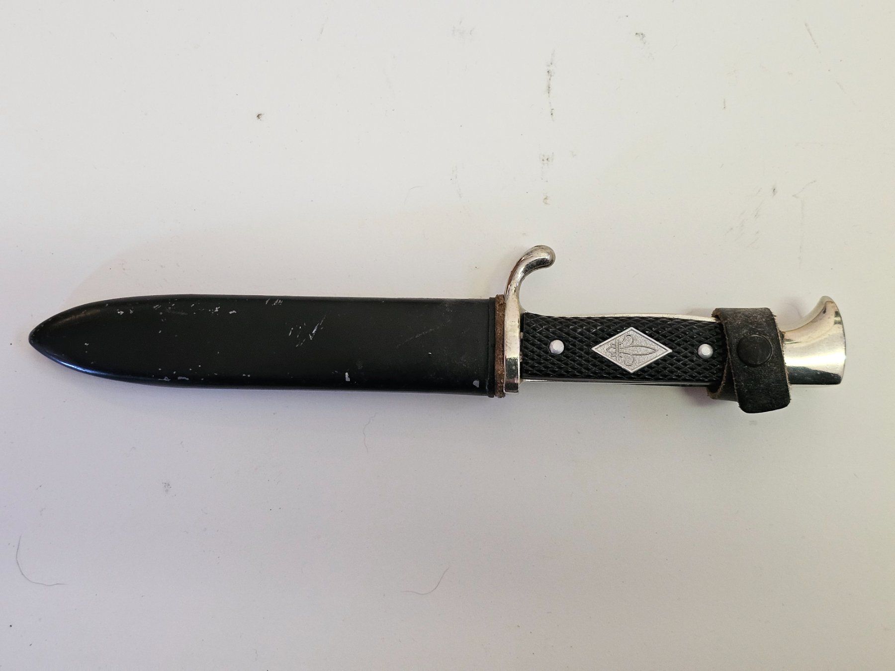 Coltellini militari: Pfadimesser mit Scheide – Usato da Meisterschwanden venduto da Hummer21