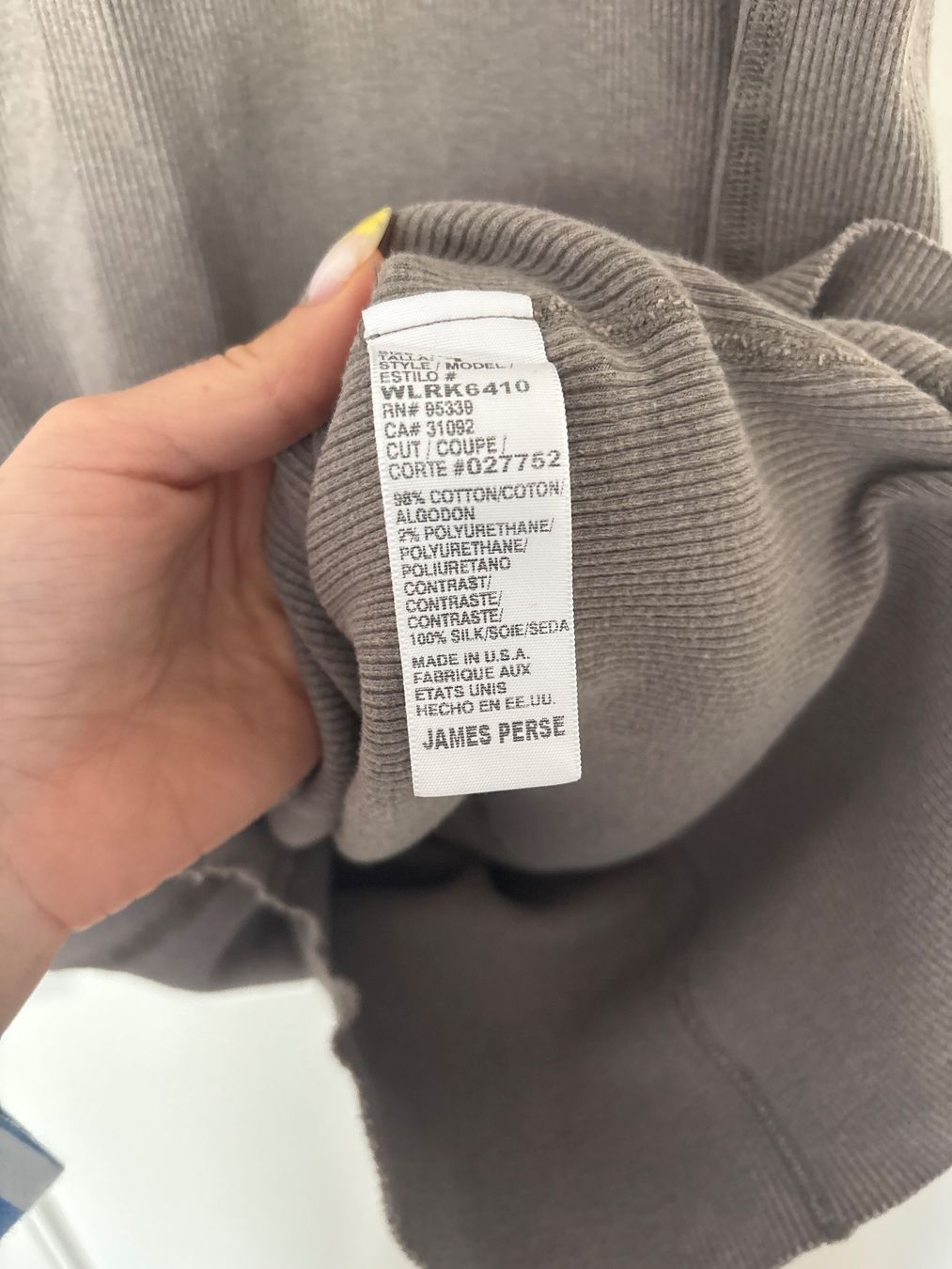 Vestiti: James Perse Rib Tank Kleid – Usato da Zürich venduto da ohanag 3