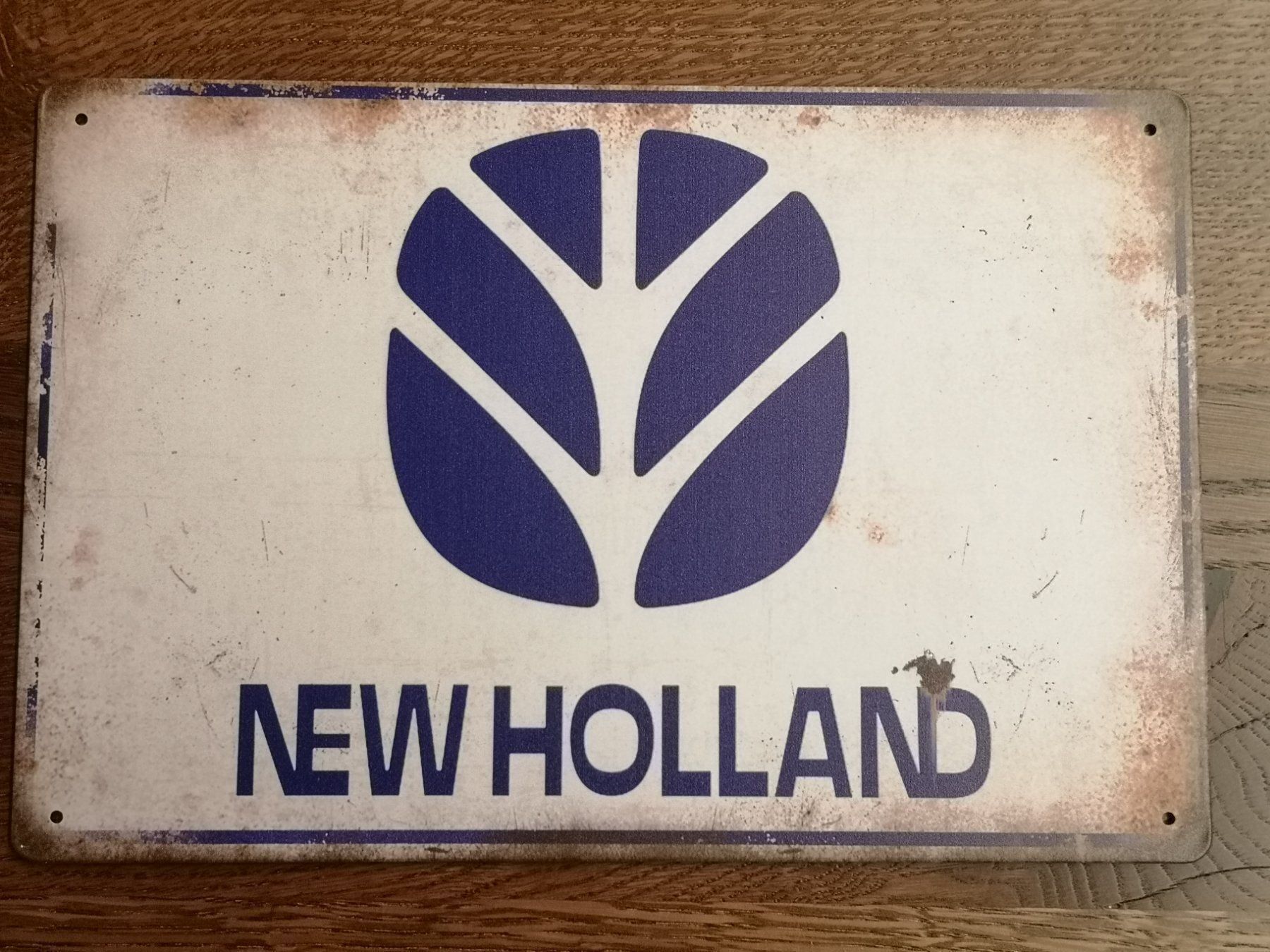 Insegne: Blechschild New Holland – Nuovo e nell'imballaggio originale da Wangen SZ venduto da Charlie_Firpo