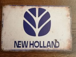 Blechschild New Holland