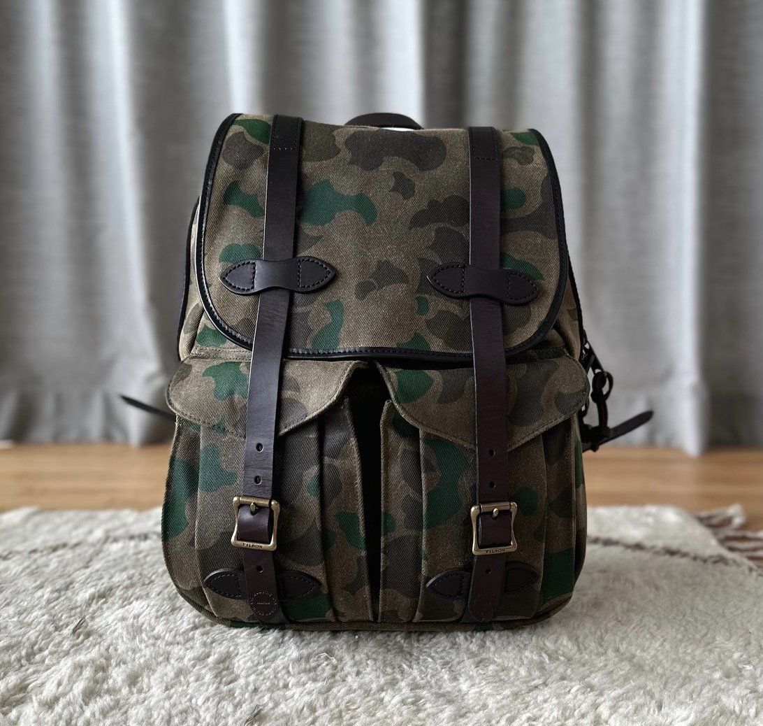 Rucksäcke: Filson Waxed Rugged Twill Rucksack – Gebraucht aus Lugnorre von Filson