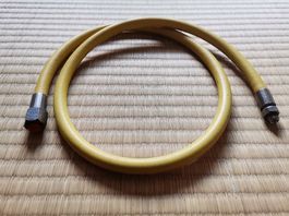 Stage- oder Oktopusregler ND-Gummischlauch (3/8") Gelb 100cm
