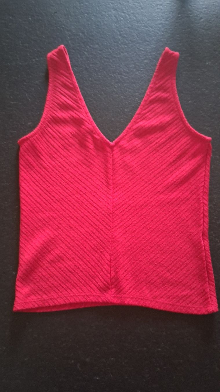 Mango Tops: Rotes Damen-Top Gr. XS/S – Gebraucht aus Möhlin von Chicco19 2