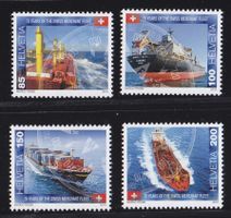 2016  Satz Handelsflotte  85Rp. bis 2.00Fr. ** Postfrisch **