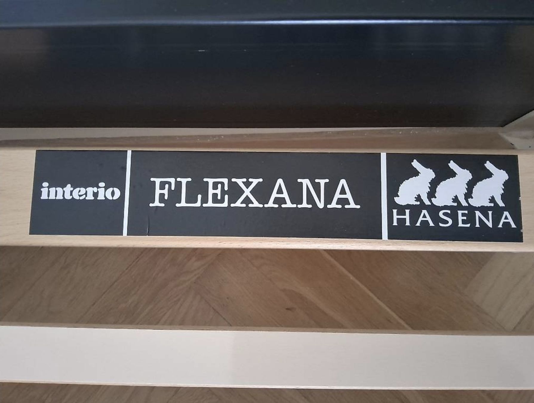 Hasena Reti a doghe: Hasena Flexana Bettrahmen schwarz / Bed frame black slatted – Usato da Genève venduto da pab_y8n7 2