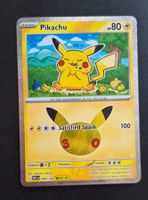 🔥 Pikachu 050/128 28/30 30th Celebration EN Pokémon