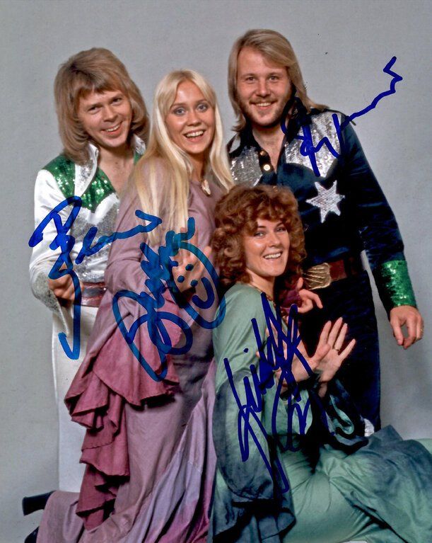Autogramme: ABBA / TOP AUTOGRAMME – Gebraucht aus Egg b. Zürich von Dbunny