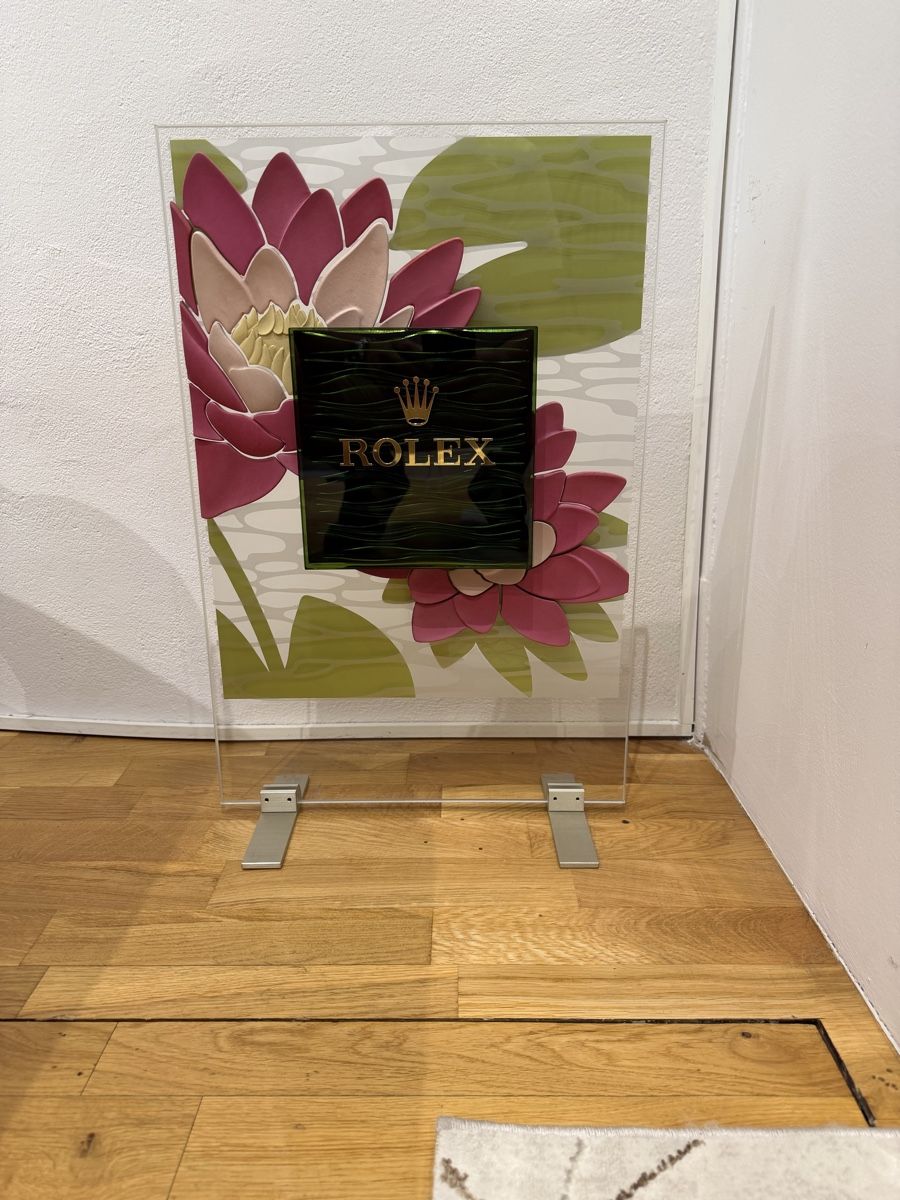 Schilder: Grand panneau rolex – Neu (gemäss Beschreibung) aus Bellevue von bordeaux075cl 1