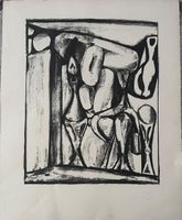 Edoardo Samartino (1901-1992) LITHOGRAPHIE SIGNIERT NUMMERIE
