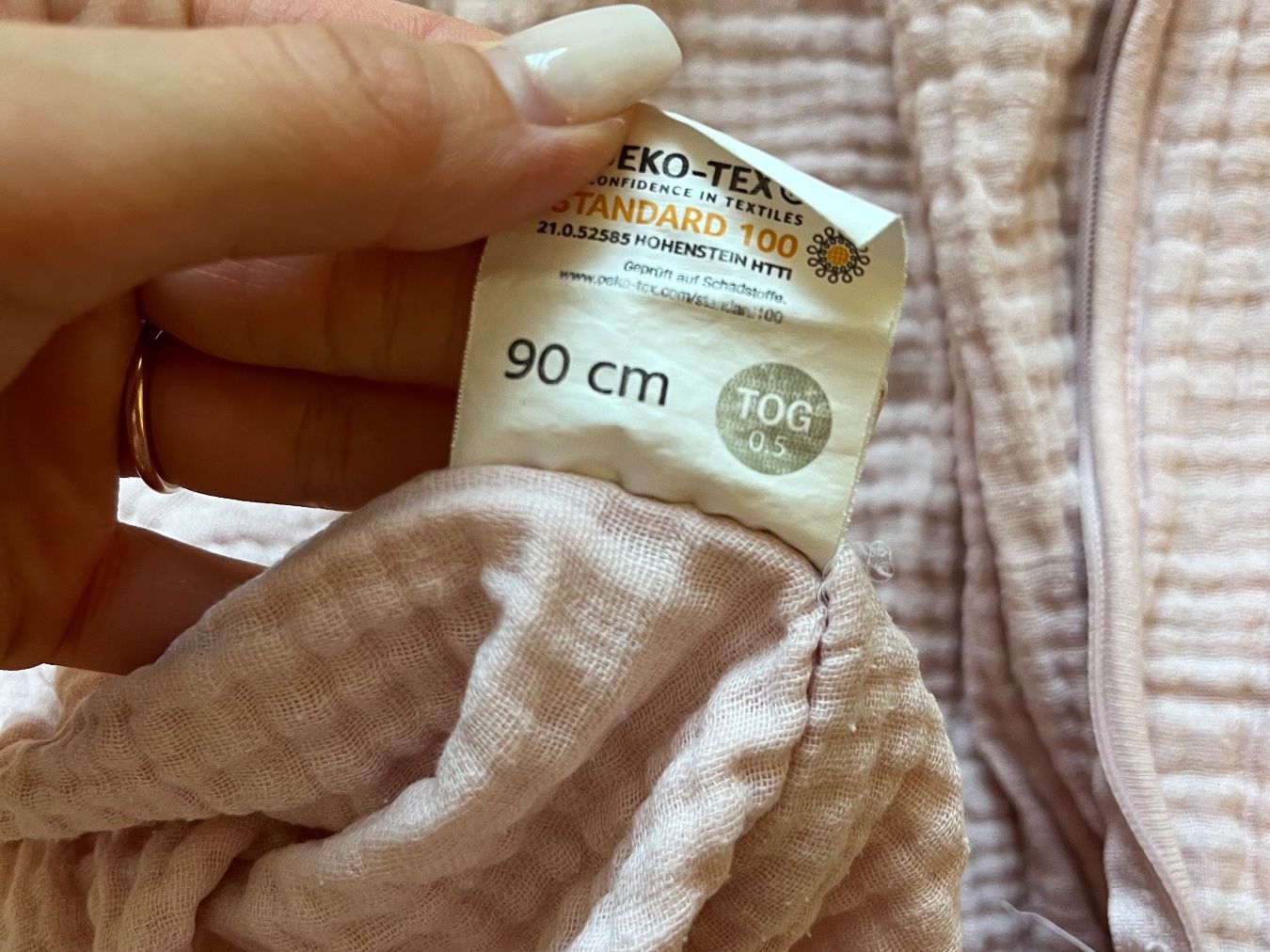 Pyjamas: Musselin Schlafsack Gr. 90 – D'occasion à Villnachern par schudelinho 1