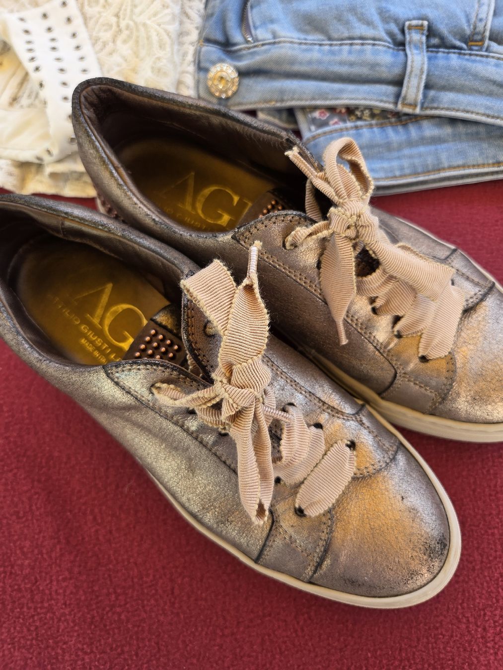 AGL Scarpe da donna: AGL Lederschuhe 38 – Usato da Zug venduto da Bibibo