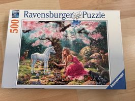 Ravensburger 500 Teile Puzzle Einhorn 