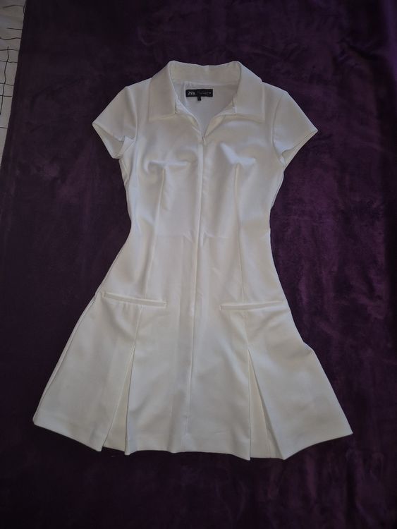 Une robe blanche taille 38 marque Perspective - Vêtements
