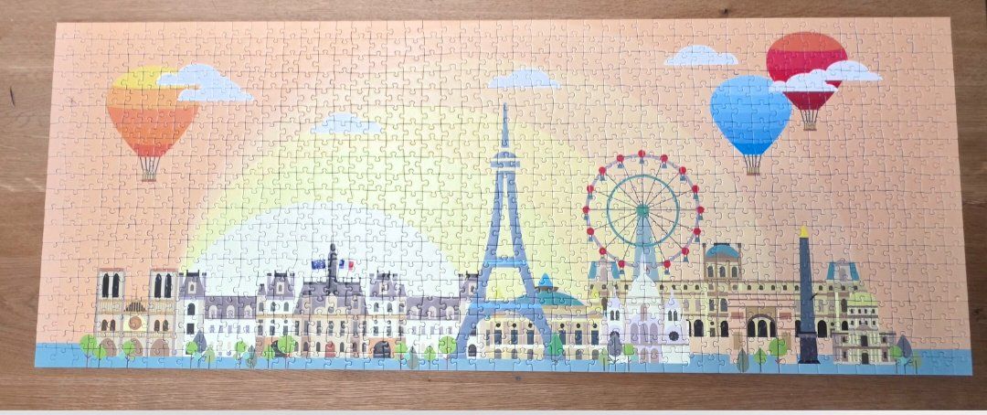 Ravensburger Puzzle: Puzzle Ravensburger 1000 Teile - Ein Tag in Paris – Usato da Altstätten SG venduto da Carrybones 2