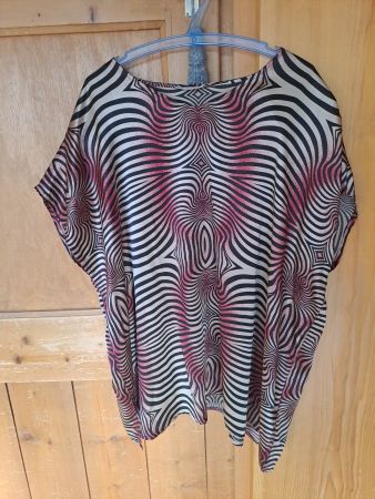 Ulla Popken Seidenshirt over size XL