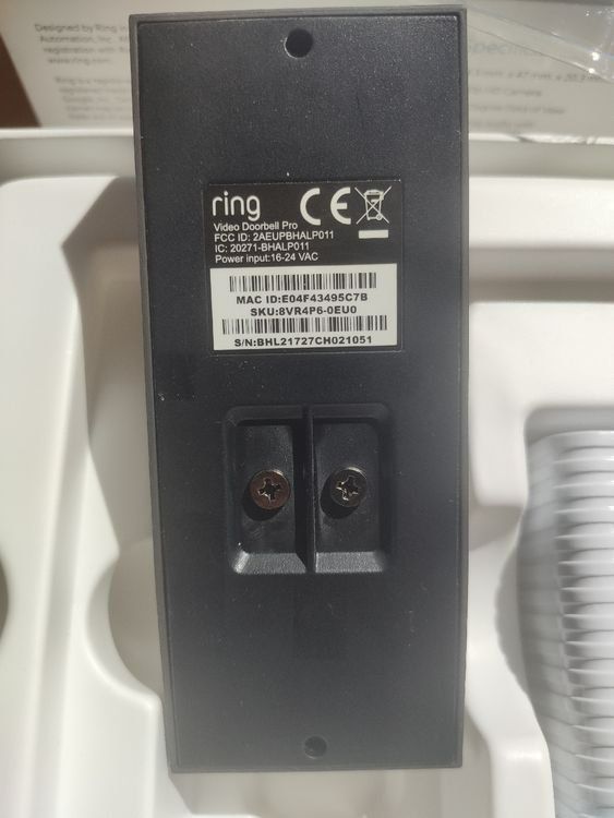 Videocamere: Video Doorbell Pro mit Chime Ring – Nuovo (secondo la descrizione) da Zuchwil venduto da Beppe_25.3 2