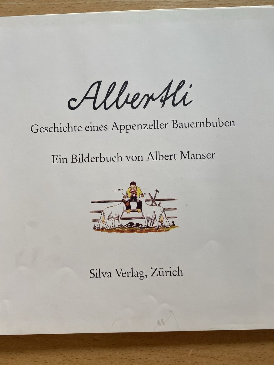 Livres: Albertli - Albert Manser  – D'occasion à Schwarzenburg par Michellu 3