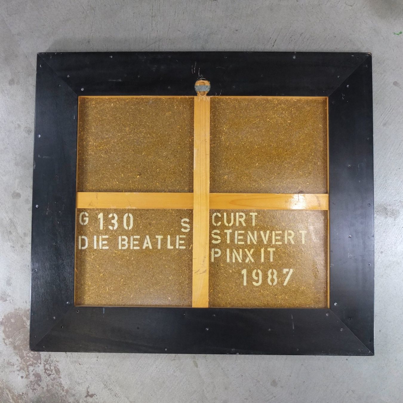 Dipinti: Curt Stenvert, Die Beatles, 1987 – Usato da Basel venduto da Brocki-auf-dem-Wolf 8