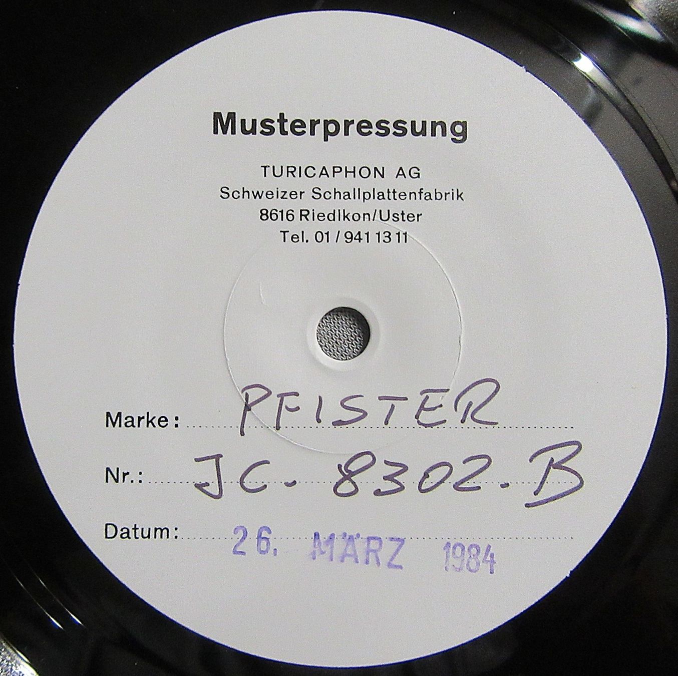 Dischi in vinile: LP - Hot Mallets - hot mallets ... live ! - Musterpressung – Usato da Auenstein venduto da Padabimbim 4
