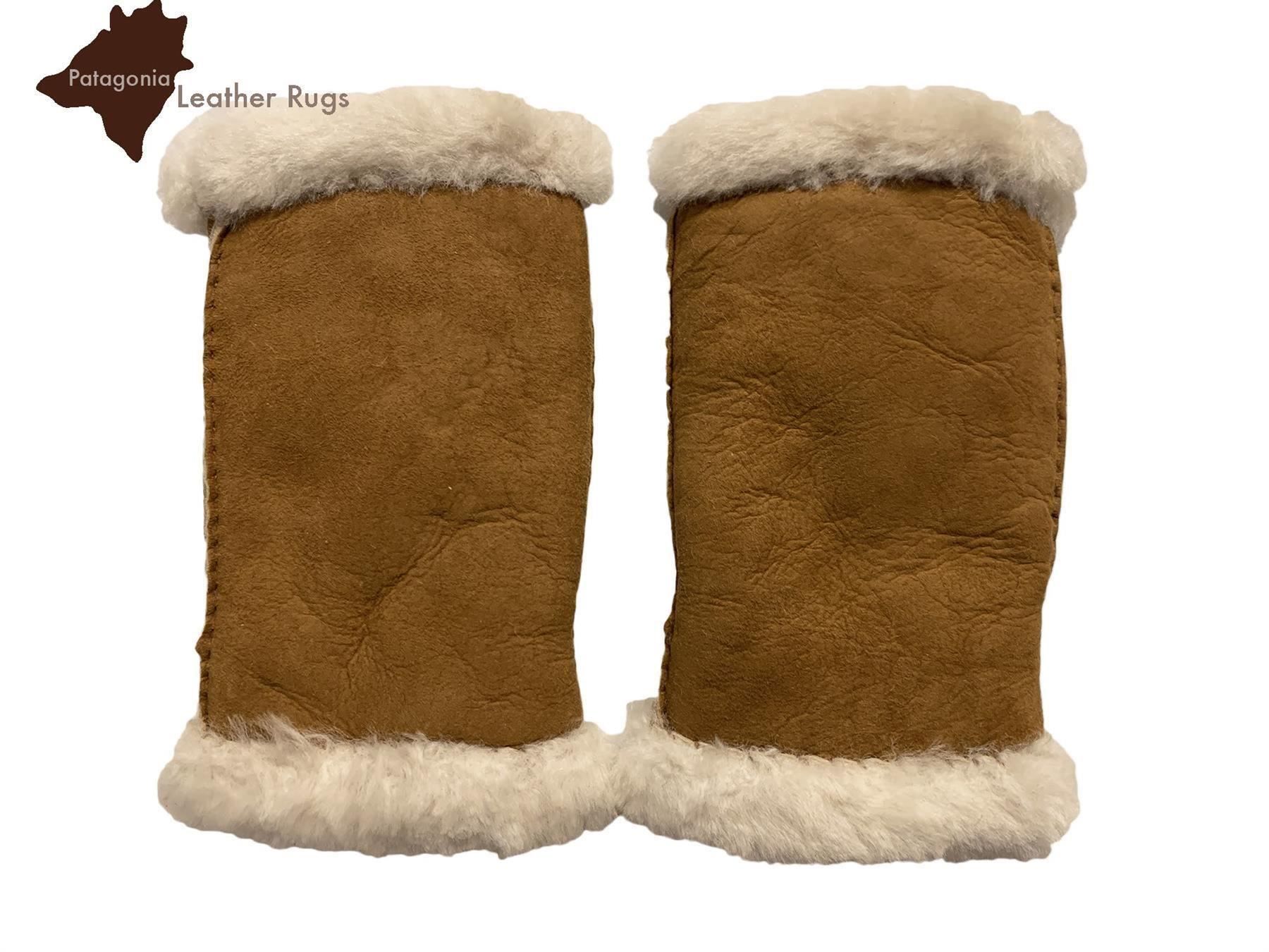 Guanti & manicotti: Schaffell Handschuhe fäustlinge Größe 7 – Nuovo e nell'imballaggio originale da Arbedo venduto da patagonialeatherrugs 1