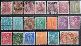 Deutsches Reich Lot alte Werte XV