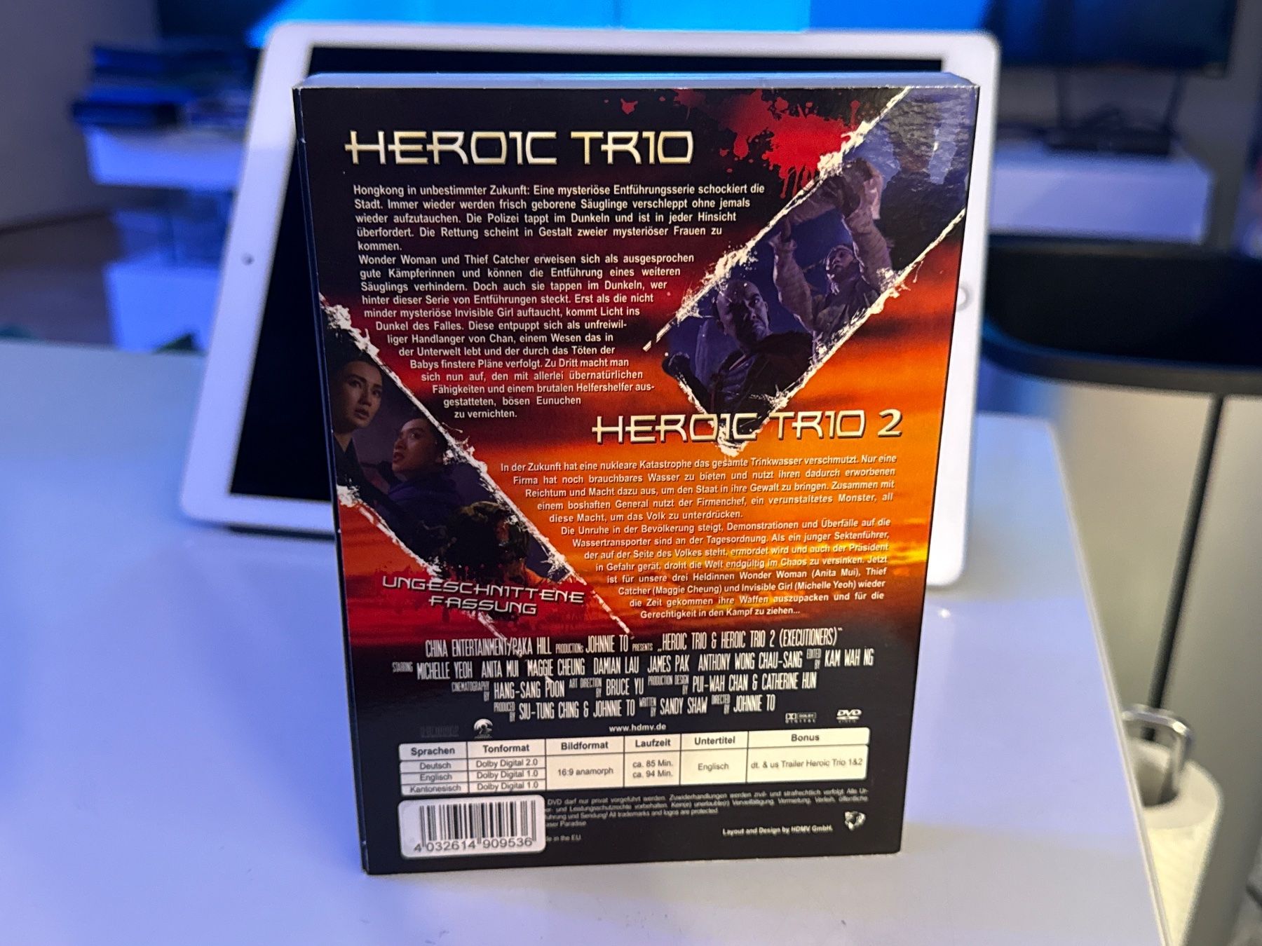 Tutti i DVDs: Heroic Trio 1&2 Vergriffen – Usato da Allschwil venduto da meeresperle 1