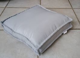 8 Stk. NEUE vidaXL Kissen Grau 40x40x8 cm Oxford-Stoff