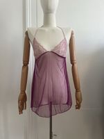 Sheer Purple Lace Top - Size M