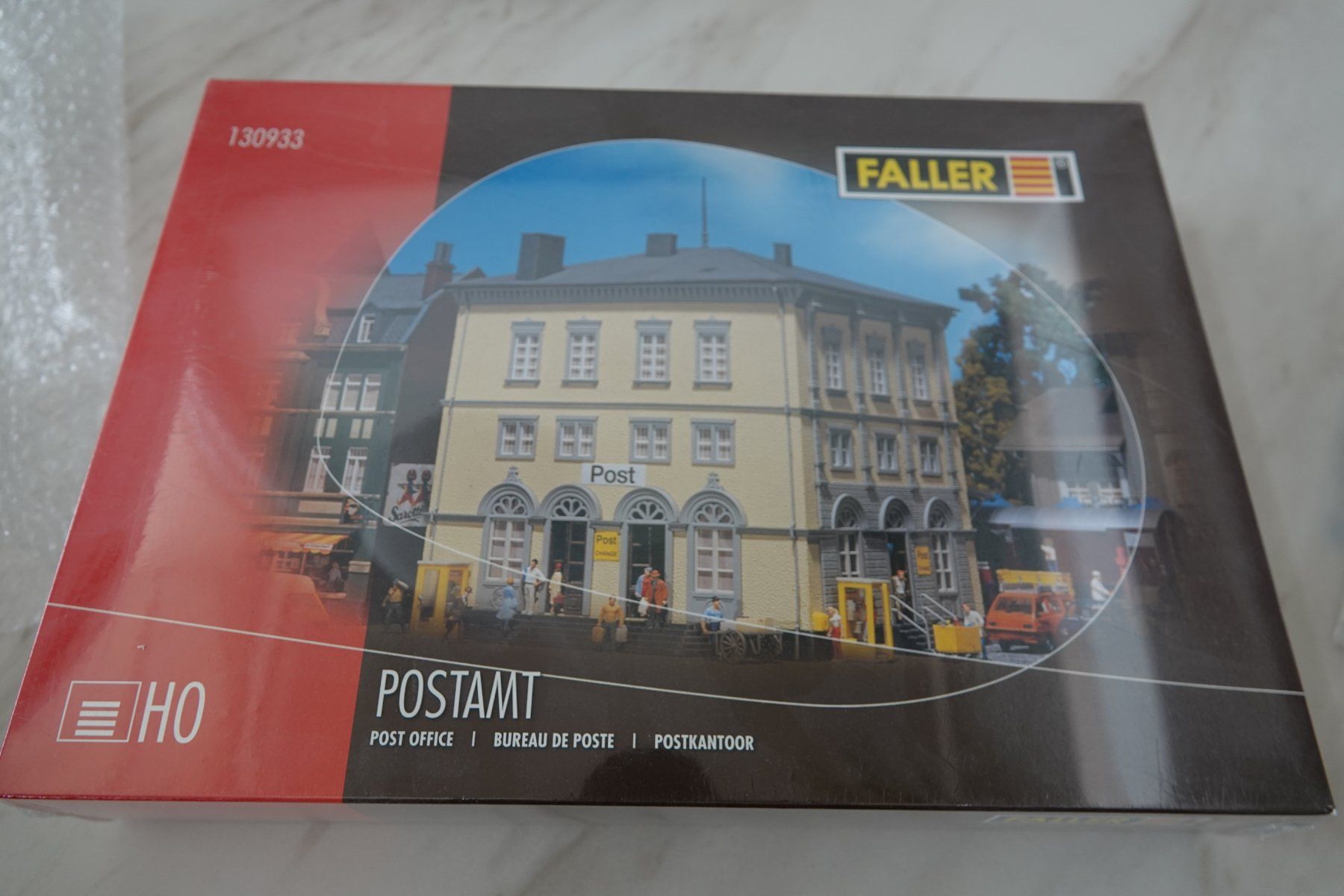 Faller Modellini di ferrovie: Faller H0 130933 Postamt / Bureau de poste – Nuovo e nell'imballaggio originale da Chénens venduto da jevas