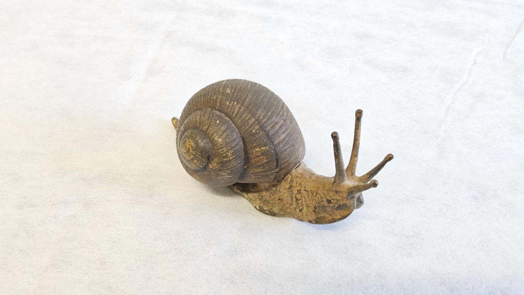 Figurines: Ancien escargot en bronze de Vienne – D'occasion à Malleray par Frederic24